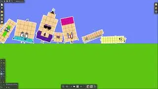 [Algodoo] Numberblocks school!