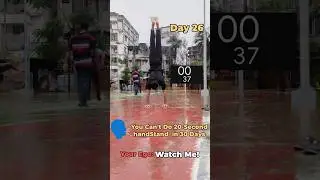 Day 26 ✅ You Get Little Bit Closer #betterme #better #me #gym #handstand #calisthanics #homeworkout