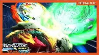 Bel and Ranzo vs Ken Midori! | BEYBLADE BURST QUADSTRIKE EP6 | Official CLip