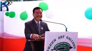 OPENING OF GREEN ART GALLERY.