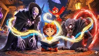 The Memory Collector Pixar Styled 3D Cartoons #Fantasy #Magic #Adventure