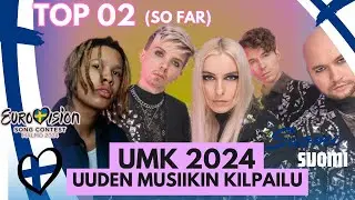 🇫🇮 UMK 2024 Top 2 (So Far) Finland (Uuden Musiikin Kilpailu 2024) | Finland Eurovision 2024