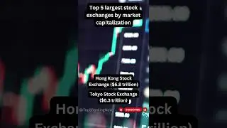 Top 5 largest stock exchanges by market capitalization #shorts