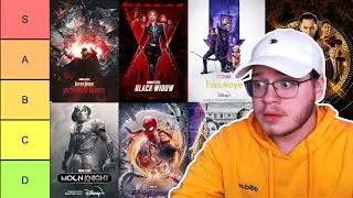 The DEFINITIVE Marvel Cinematic Universe Phase 4 Tier List...