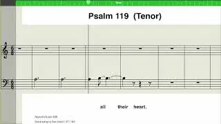 R&A Psalm, Sixth Sunday In Ordinary Time 2026, Psalm 119, Tenor