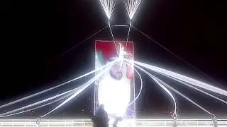Helium balloon show in Dubai, UAE