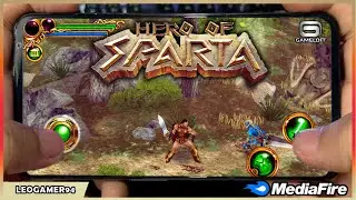 HERO OF SPARTA Jogo Cl&aacute;ssico da Gameloft Para Android 14 e 15