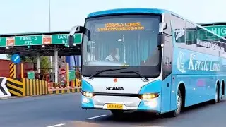 Kerala Lines Scania Kanna Anna driving 💜✨🔥