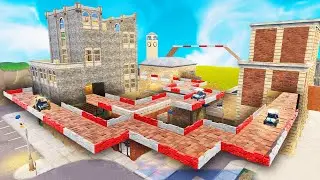 FORTNITE: BUGGY RACE THROUGH TILTED TOWERS!