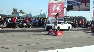 Nissan GTR R35 Black Edition vs Nissan GTR R35 DRAG BITVA 2015