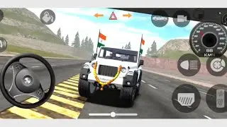 Modified Thar Driving 🚗 | Indian Gadi Wala Game | Car Simulator
