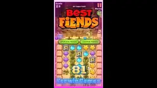 Best Fiends Level 81 Cagey Cacti - No Boosters