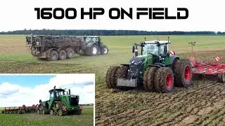 Fendt 1050 - 942 | John Deere 9620RX | Horsch | Marxen | Deutschland Tour 2020