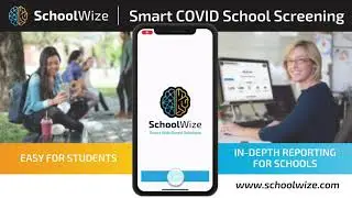 Smart COVID Screening allows students to self check-in by SchoolWize