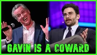 Gavin Newsom RUNS AWAY From Hasan & HIDES LIKE A COWARD!! | The Kyle Kulinski Show