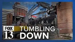 Demolition finally underway at Salt Lake City fire site