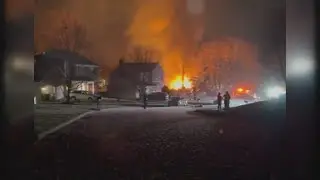 Officials cut power to nearby homes following house explosion