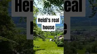 Heidi's real house where we spent our childhood || #heidi #alps #switzeland