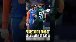 Pakistan Boycotts India | Full Story Explained#PakistanBoycott#IndiaVsPakistan#T20WorldCup2026
