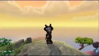 Female Pandaren Dance (with music) - [MoP BETA]