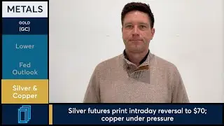 Gold and Silver futures declined in year-end trading. 12/31/25