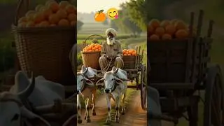 🍊⛰️ A Hill Farmer&rsquo;s Hard Work | From Sick Wife to Happy Life 🍊💰#farmerstruggle #familystory #shorts
