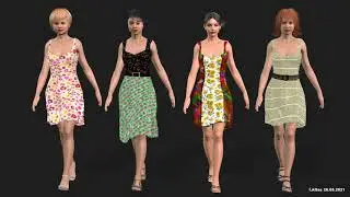Free dress hair and shoes package for iclone 22.