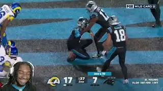 Emotional Panthers Fan Reacts to Carolina Panthers vs Los Angeles Rams I NFL Playoffs 2025 Wild Card