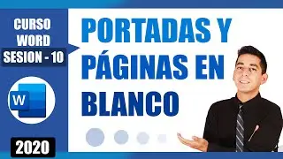 Portadas, página en blanco y salto de página en WORD | 10
