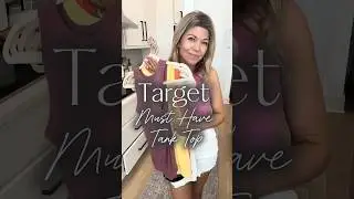 Must-Have $8 Target Tank Tops for Summer | Affordable Fashion Try-On
