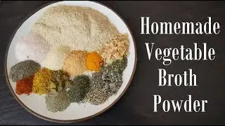 Homemade Vegetable Broth Powder - DIY | ArtisticVegan.com