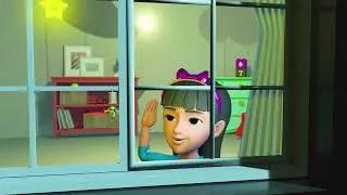 Twinkle Twinkle Kids Animation| Nursery Rhymes | Preschool Learning Animated Content for Kids
