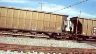 BNSF 5728 coal drag Dalton, GA