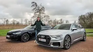 BMW 530e Touring vs. Audi A6 Avant 50 TSFI e - QOETS.nl
