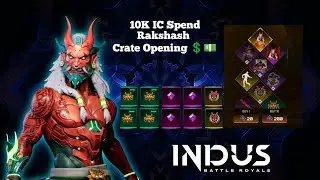 Rakshash Avatar | Indus Battle Royale | Rakshash Crate Opening | IC Spend | #indusbattleroyale