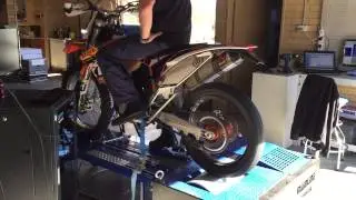 KTM 500 EXC Performance ECU Tuning Dyno Run