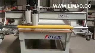 LIMAC CNC machine cutting duct insulation board fiberglass, glass wool, mineral wool