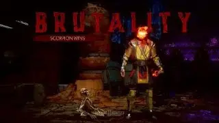 Mortal Kombat 11 Online Beta: Scorpion vs Skarlet (PS4 Pro)