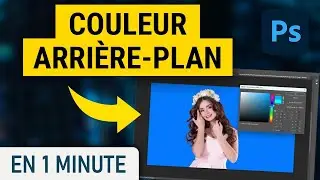 Changer la couleur en arri&egrave;re plan sur Photoshop