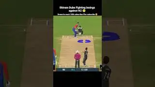 Shivam Dubey Fighting Innings against NZ 🥲 || #shorts #shivamdube