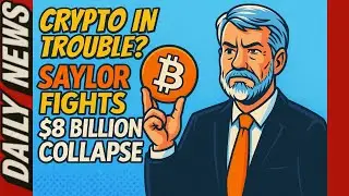 Crypto Titan Michael Saylor DESPERATE to Halt $8B Bitcoin Disaster !!