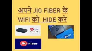 JIO FIBER NETWORK WIFI HIDE NEW TRICK// HIDE JIO FIBER WIFI /////
