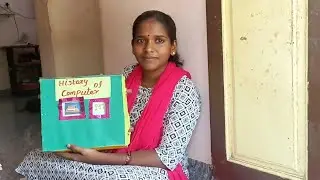 History of computer TLM | B.Ed Computer science tlm |#tlmideas