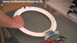 Videoguide: Udskift selv h&aelig;ngsel p&aring; vaskemaskinen | S&aring;dan g&oslash;r du!