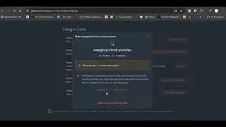change visibility of a Git Hub repo   #clipchamp  #github