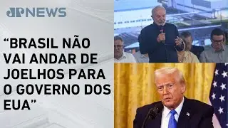 Lula chama Trump de mentiroso e defende parceria comercial do Brasil