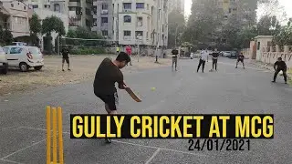 VLOG- GULLY CRICKET AT MCG | PRAJAY NAIK