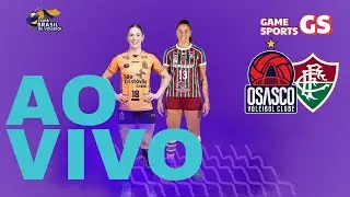 OSASCO X FLUMINENSE - AO VIVO - COPA BRASIL DE V&Ocirc;LEI FEMININO 2026 - QUARTAS DE FINAL