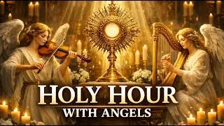 Holy Hour Instrumental Worship | Angels in Adoration Before the Blessed Sacrament