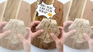 How to make a Big Mac Crunchwrap #shorts